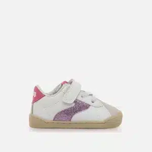 MUSTANG FREE BABY BAREFOOT Modern white/Losfo Fuchsia Zapatillas - Niña