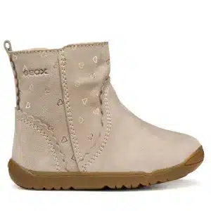 GEOX macchia bebé niña Botas bajos Beige