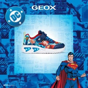 GEOX assister niño Superman con luz