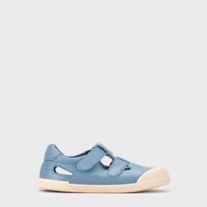 IGOR SANDALIA PIEL AZUL - BAREFOOT